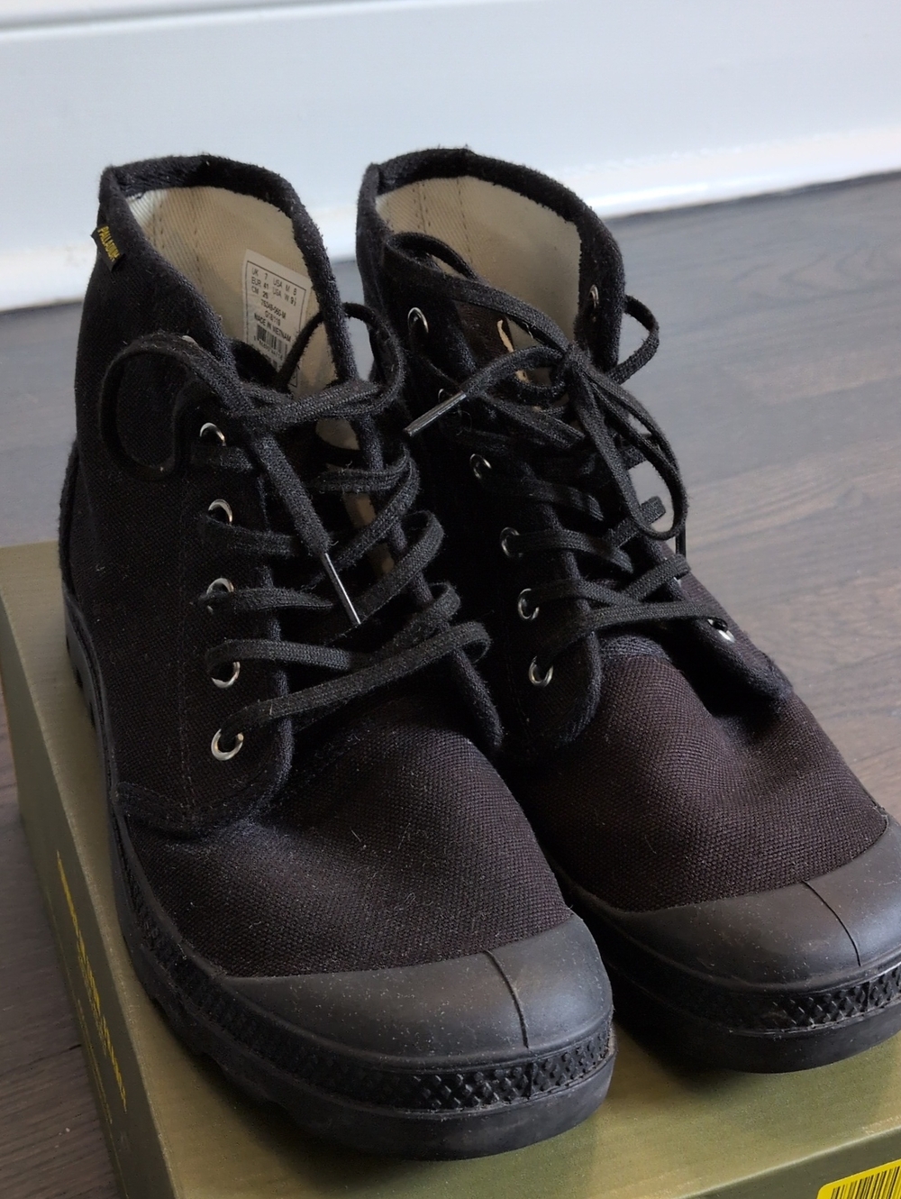 Palladium Pampa Canvas Boots Size 9.5 (Women) 8 (Men) - Picture 4 of 8